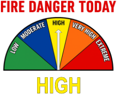 High Fire Danger